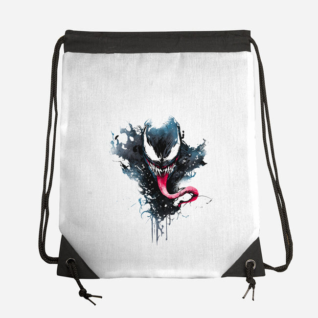 Symbiote Ink-None-Drawstring-Bag-ddjvigo