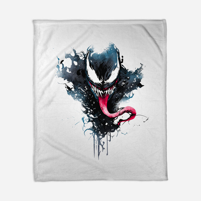 Symbiote Ink-None-Fleece-Blanket-ddjvigo