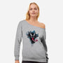 Symbiote Ink-Womens-Off Shoulder-Sweatshirt-ddjvigo