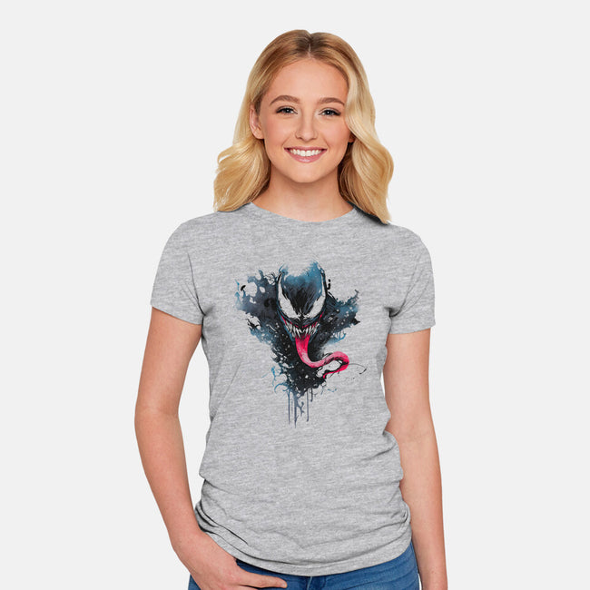 Symbiote Ink-Womens-Fitted-Tee-ddjvigo