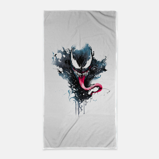 Symbiote Ink-None-Beach-Towel-ddjvigo