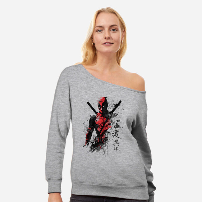 The Merc Ink-Womens-Off Shoulder-Sweatshirt-ddjvigo