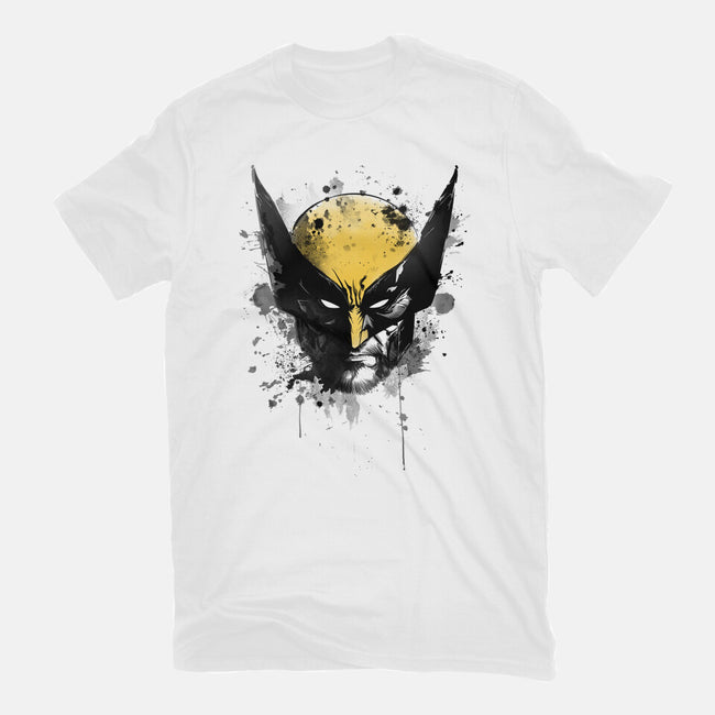 Logan's Mask-Womens-Fitted-Tee-ddjvigo