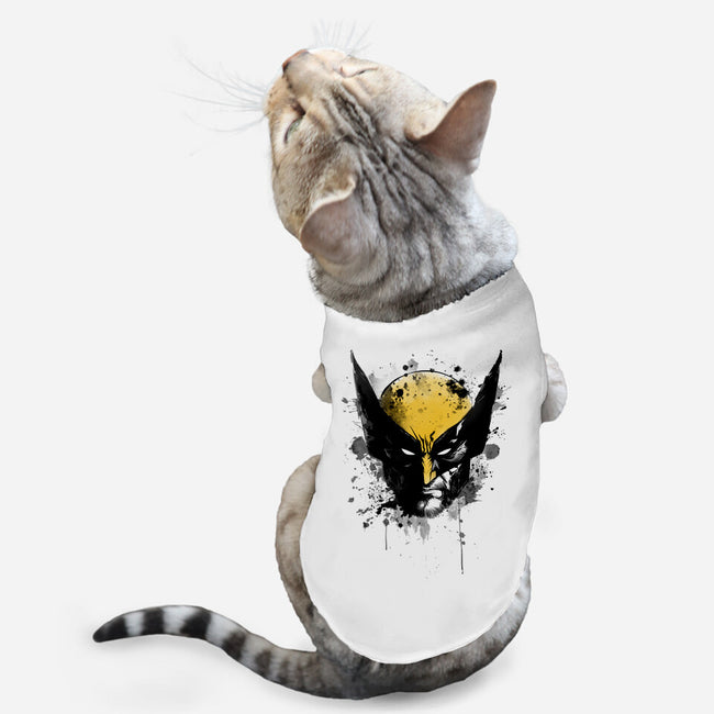 Logan's Mask-Cat-Basic-Pet Tank-ddjvigo