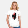 Merc's Mask-Womens-Fitted-Tee-ddjvigo