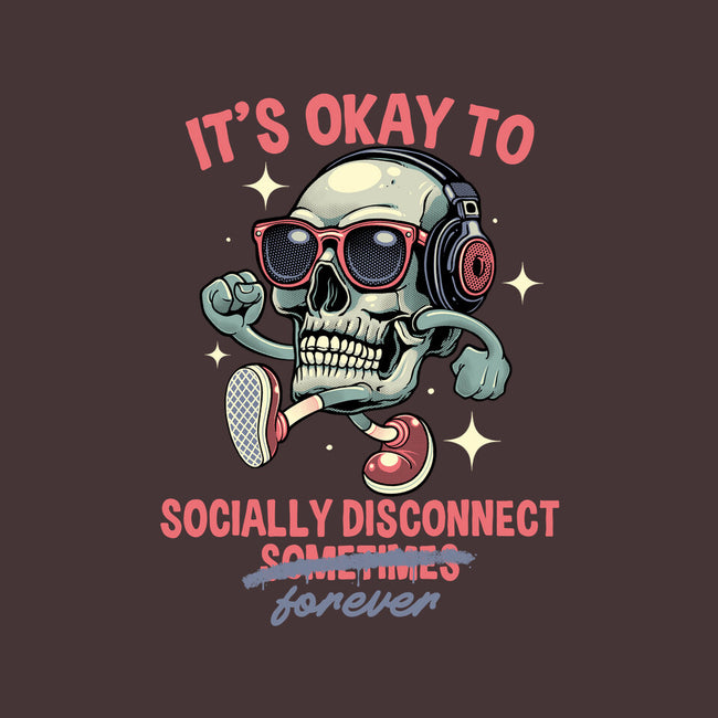 Socially Disconnected-None-Mug-Drinkware-gorillafamstudio