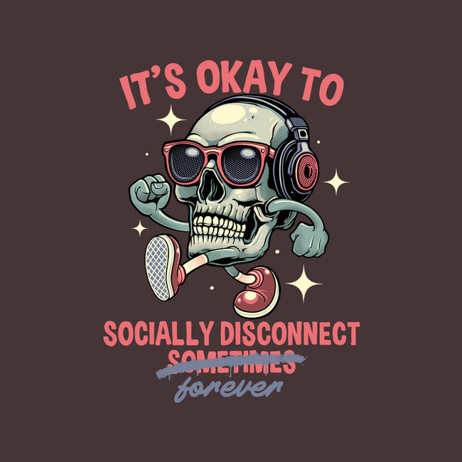 Socially Disconnected-None-Polyester-Shower Curtain-gorillafamstudio