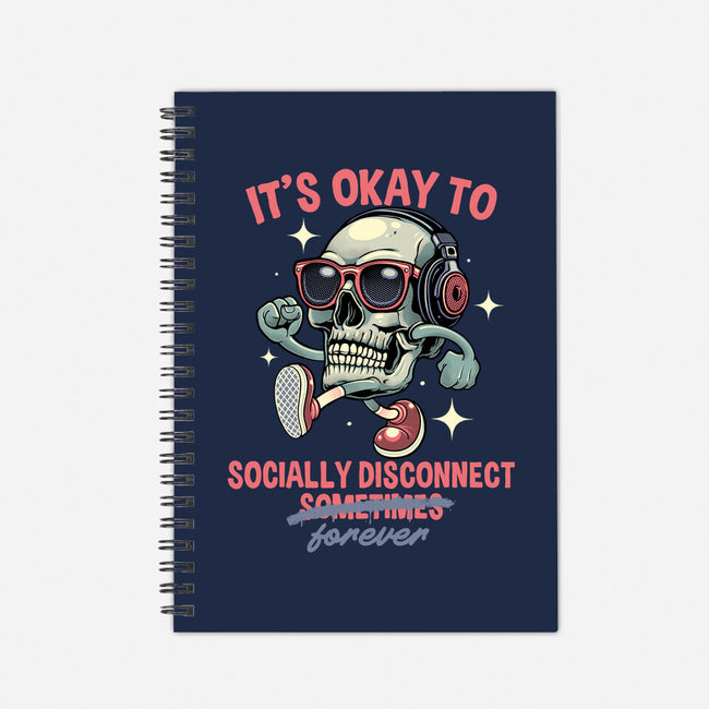 Socially Disconnected-None-Dot Grid-Notebook-gorillafamstudio