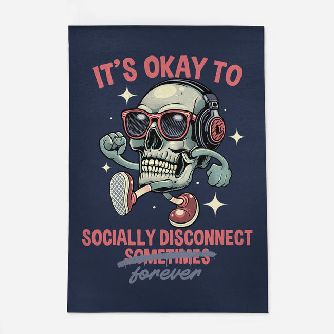 Socially Disconnected-None-Indoor-Rug-gorillafamstudio