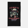 Socially Disconnected-None-Beach-Towel-gorillafamstudio