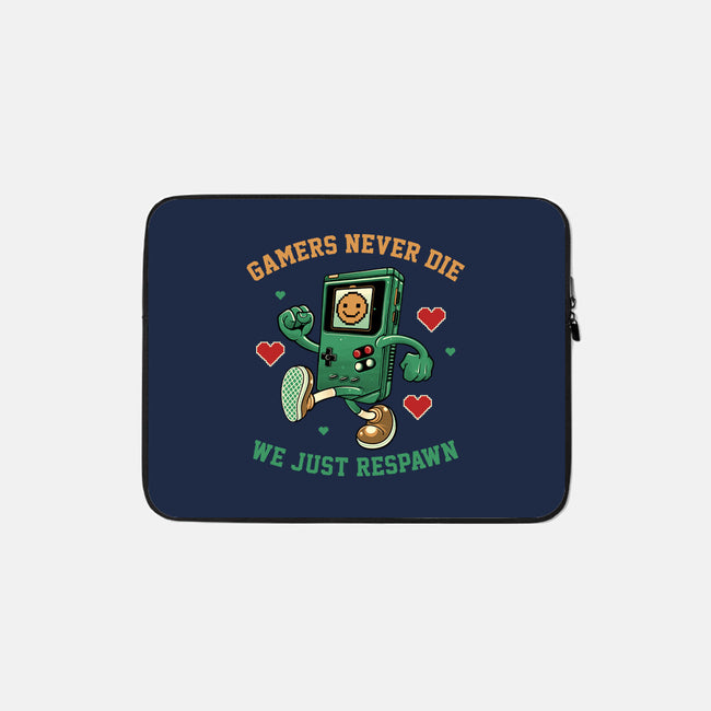 Gamers Respawn-None-Zippered-Laptop Sleeve-gorillafamstudio