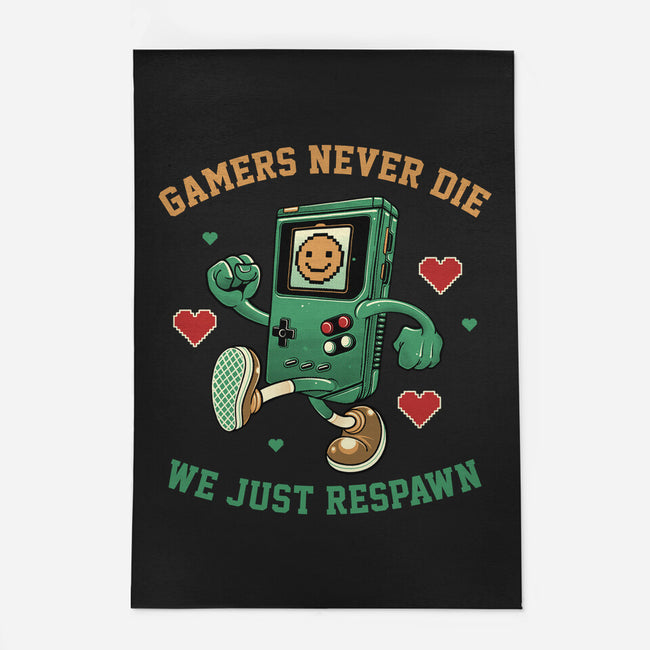 Gamers Respawn-None-Indoor-Rug-gorillafamstudio