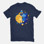 Sun Moon Kittens-Womens-Fitted-Tee-Vallina84