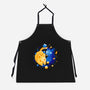 Sun Moon Kittens-Unisex-Kitchen-Apron-Vallina84