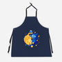 Sun Moon Kittens-Unisex-Kitchen-Apron-Vallina84