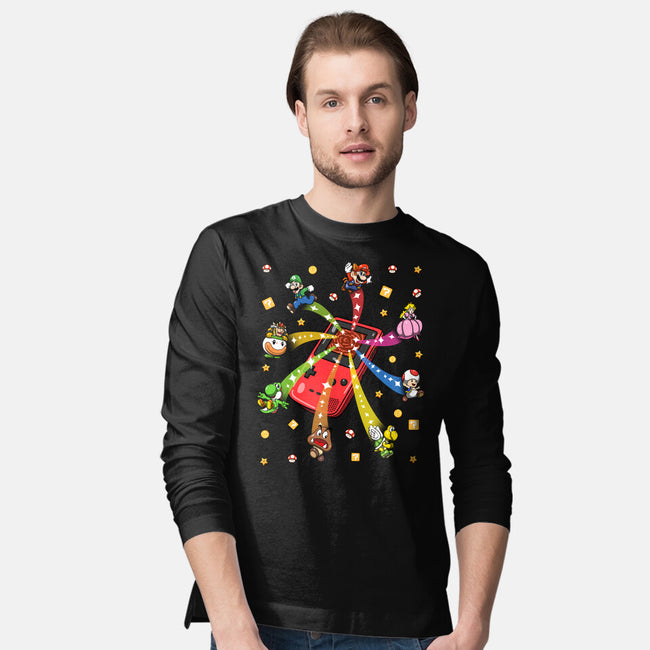 Jump Up-Mens-Long Sleeved-Tee-JamesQJO