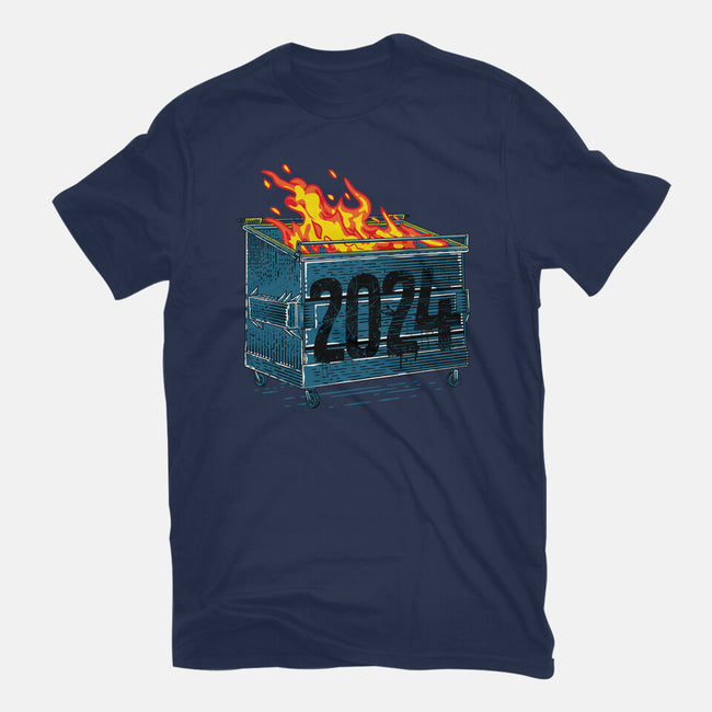 Dumpster 2024-Unisex-Basic-Tee-rocketman_art