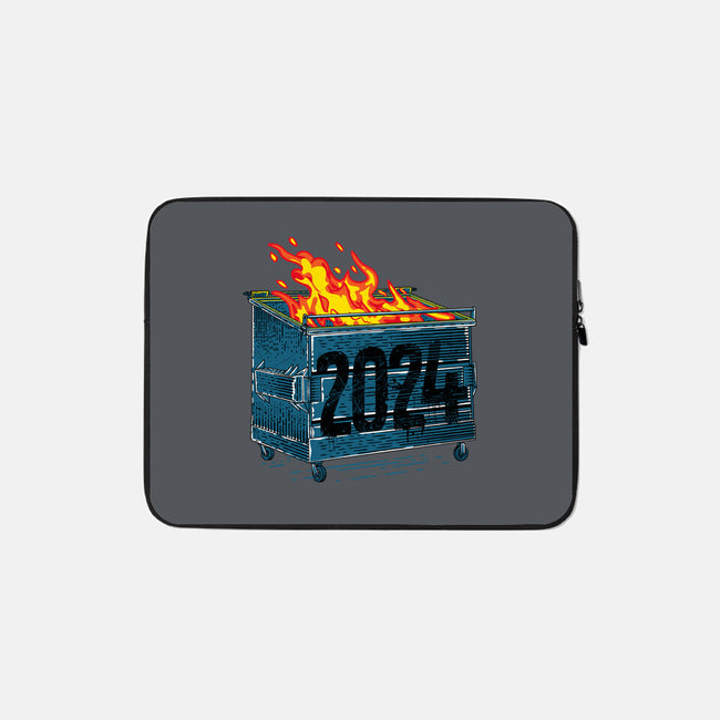 Dumpster 2024-None-Zippered-Laptop Sleeve-rocketman_art