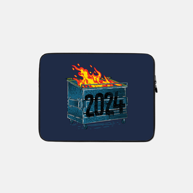 Dumpster 2024-None-Zippered-Laptop Sleeve-rocketman_art