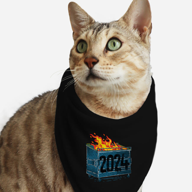 Dumpster 2024-Cat-Bandana-Pet Collar-rocketman_art