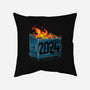 Dumpster 2024-None-Non-Removable Cover w Insert-Throw Pillow-rocketman_art