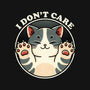 I Don't Care Cat-Womens-Fitted-Tee-fanfreak1