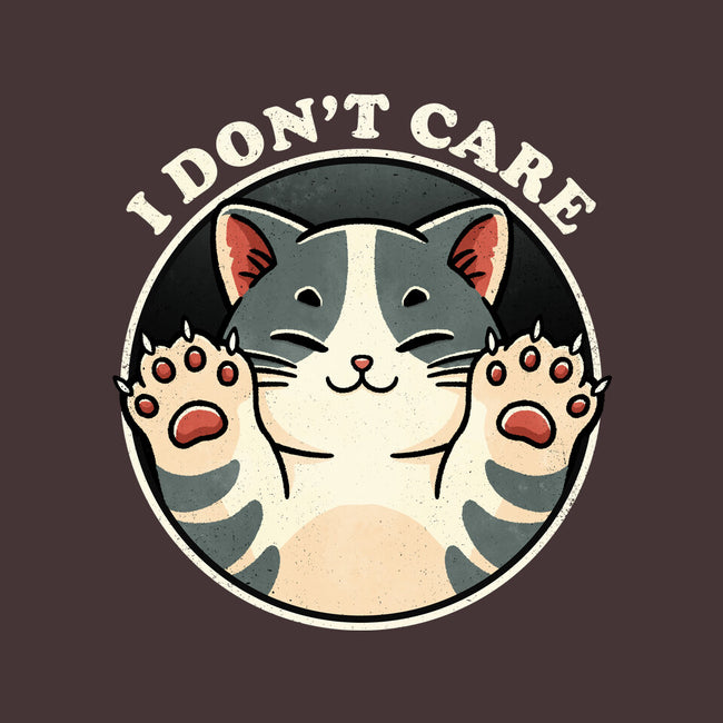 I Don't Care Cat-None-Fleece-Blanket-fanfreak1