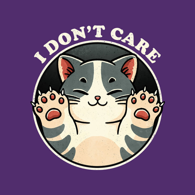 I Don't Care Cat-None-Removable Cover w Insert-Throw Pillow-fanfreak1