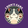 I Don't Care Cat-Womens-Fitted-Tee-fanfreak1