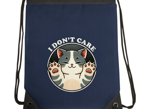 I Don't Care Cat