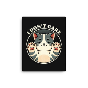 I Don't Care Cat