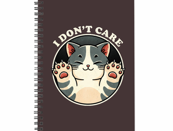 I Don't Care Cat