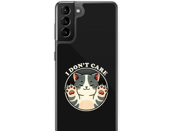 I Don't Care Cat