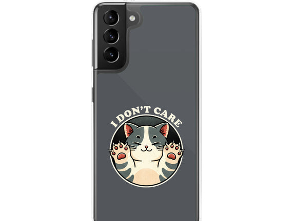 I Don't Care Cat