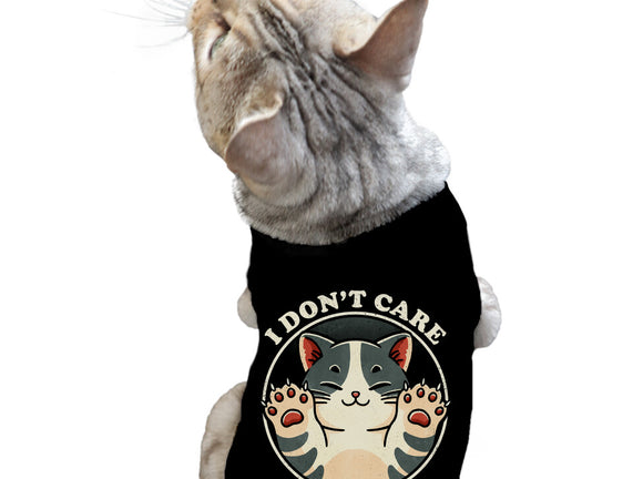 I Don't Care Cat