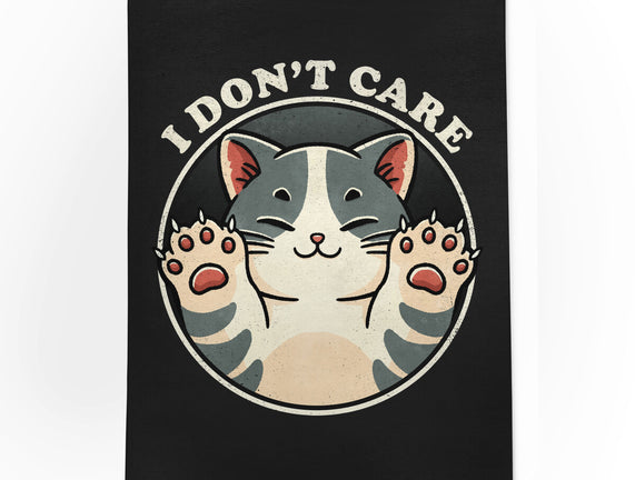 I Don't Care Cat