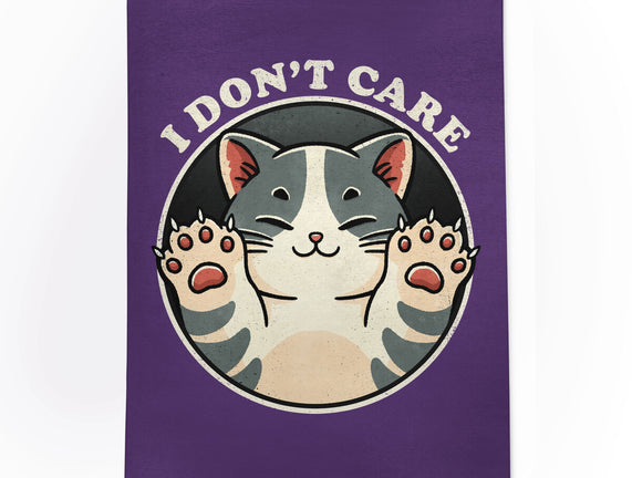 I Don't Care Cat