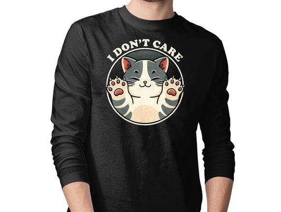 I Don't Care Cat