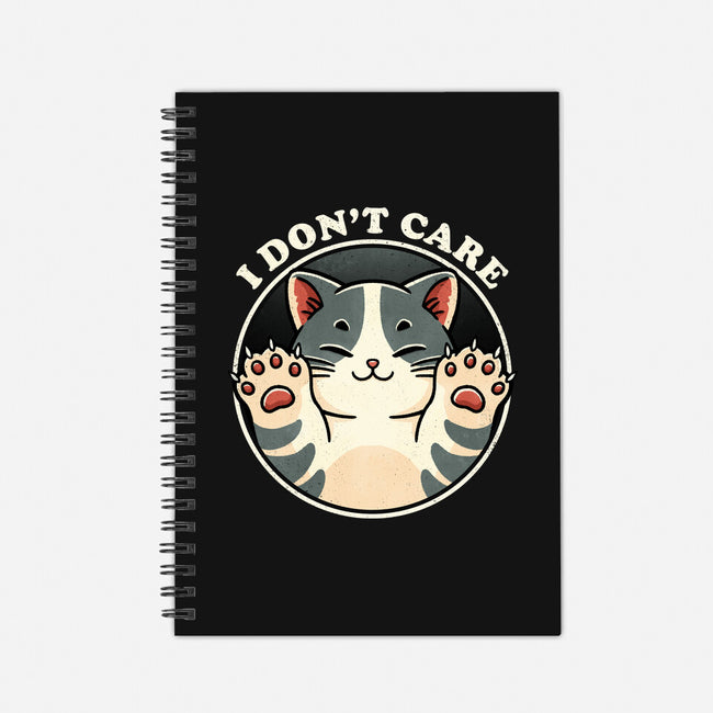 I Don't Care Cat-None-Dot Grid-Notebook-fanfreak1