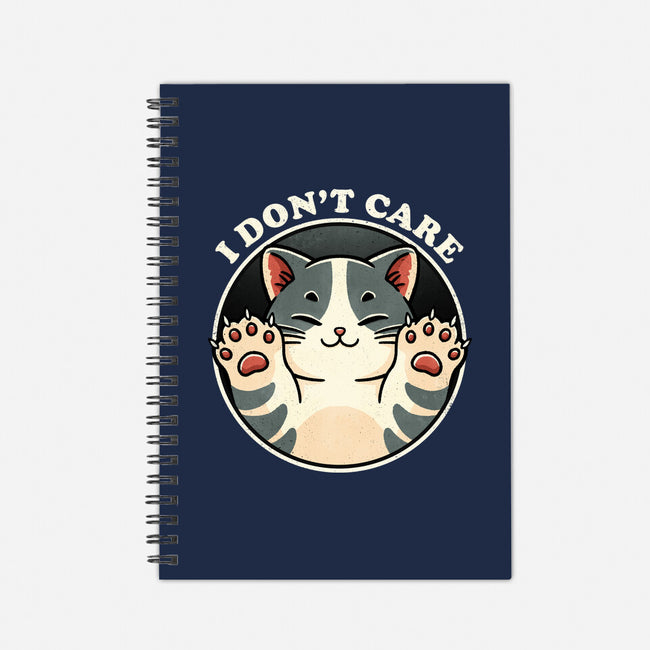 I Don't Care Cat-None-Dot Grid-Notebook-fanfreak1