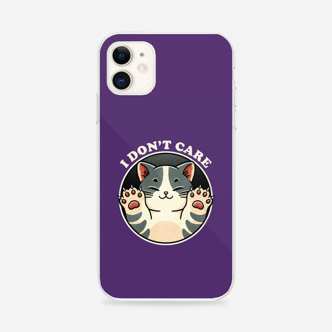 I Don't Care Cat-iPhone-Snap-Phone Case-fanfreak1