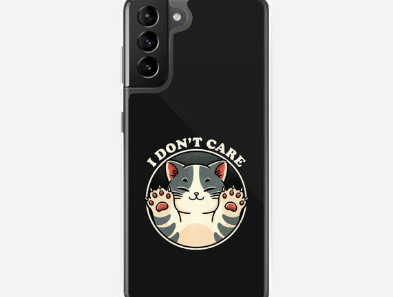 I Don't Care Cat