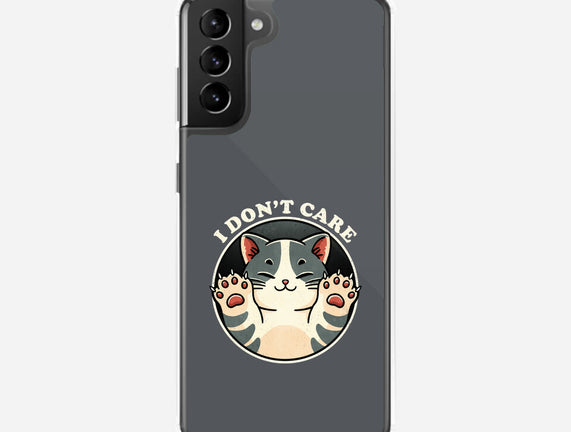 I Don't Care Cat