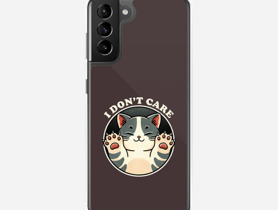 I Don't Care Cat