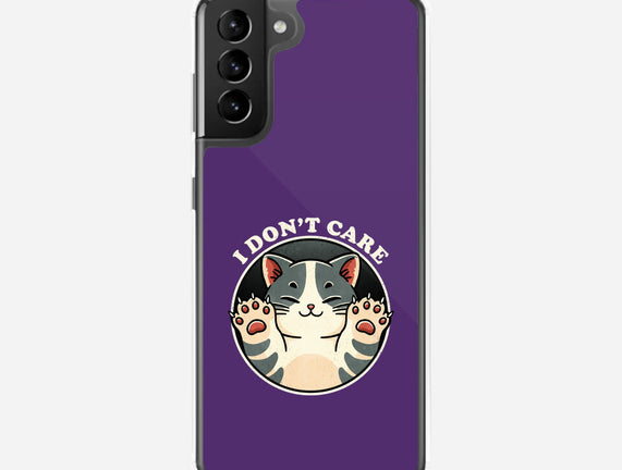 I Don't Care Cat