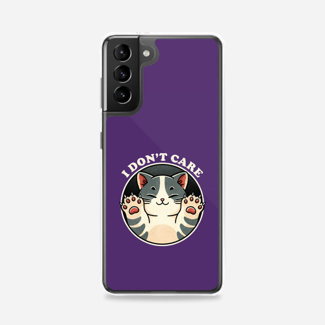 I Don't Care Cat-Samsung-Snap-Phone Case-fanfreak1