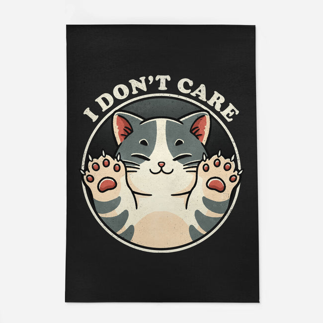 I Don't Care Cat-None-Outdoor-Rug-fanfreak1