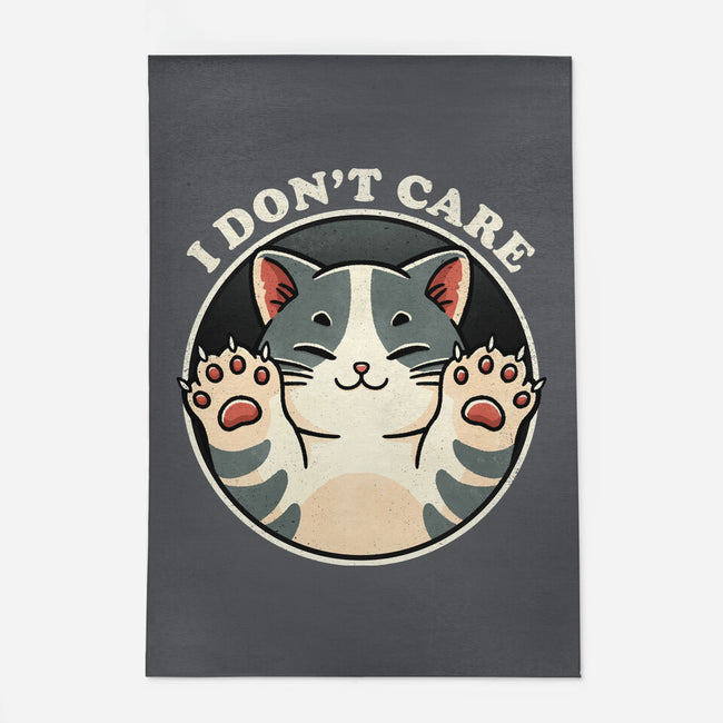 I Don't Care Cat-None-Outdoor-Rug-fanfreak1