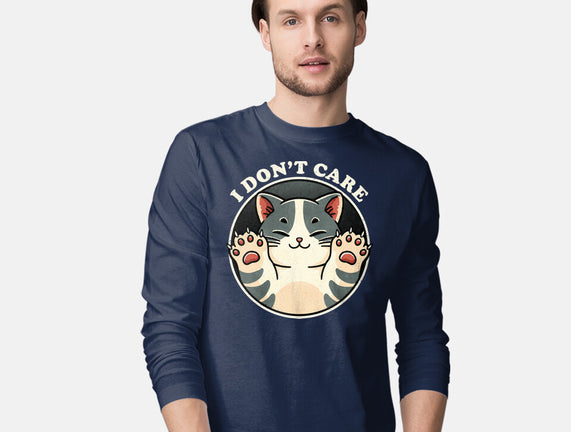 I Don't Care Cat