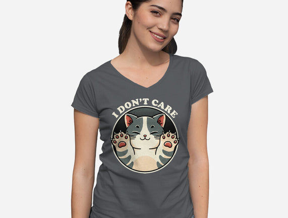 I Don't Care Cat